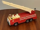 Vintage 70s Tonka Fire Truck W/ WORKING EXTENSION LADDER Aerial Made In USA VTG