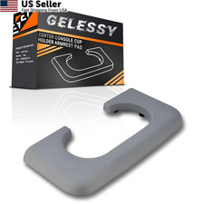 Gelessy Center Console Cup Holder Compatible With Ford F250 F350 Dark Gray