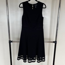 WHITE HOUSE BLACK MARKET WOMEN'S LITTLE BLACK DRESS SZ 10