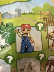 Lego Duplo Farm Set 30060 Includes Figure, Farm Worker And Dog. Brand New!