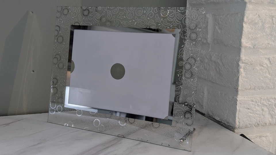 CADRE PHOTO EN VERRE Motif BIJOUX - Photo 1/4