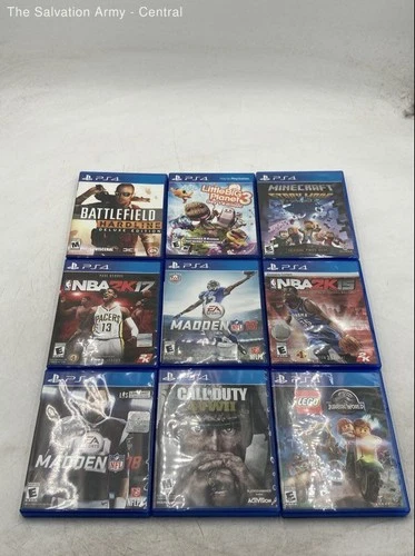 Sony PlayStation 3 Battlefield Hardline And More Video Game Lot Of 9