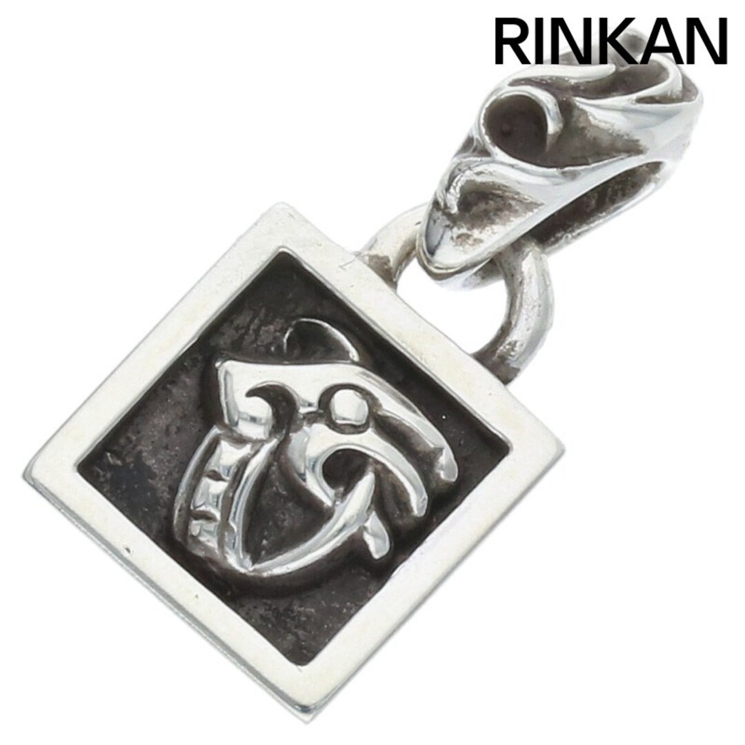 Chrome Hearts FRAMED CELTIC Flamed Silver Necklace Top for Men Used 1b838bec76a1