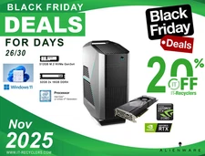 Alienware Aurora R8 Core i7-9700K 32GB RAM 512GB M.2 NVMe Gen3x4 RTX 2080 OC W11