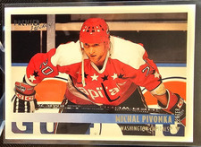 1994-95 Topps Premier Michael Pivonka #259 Washington Capitals