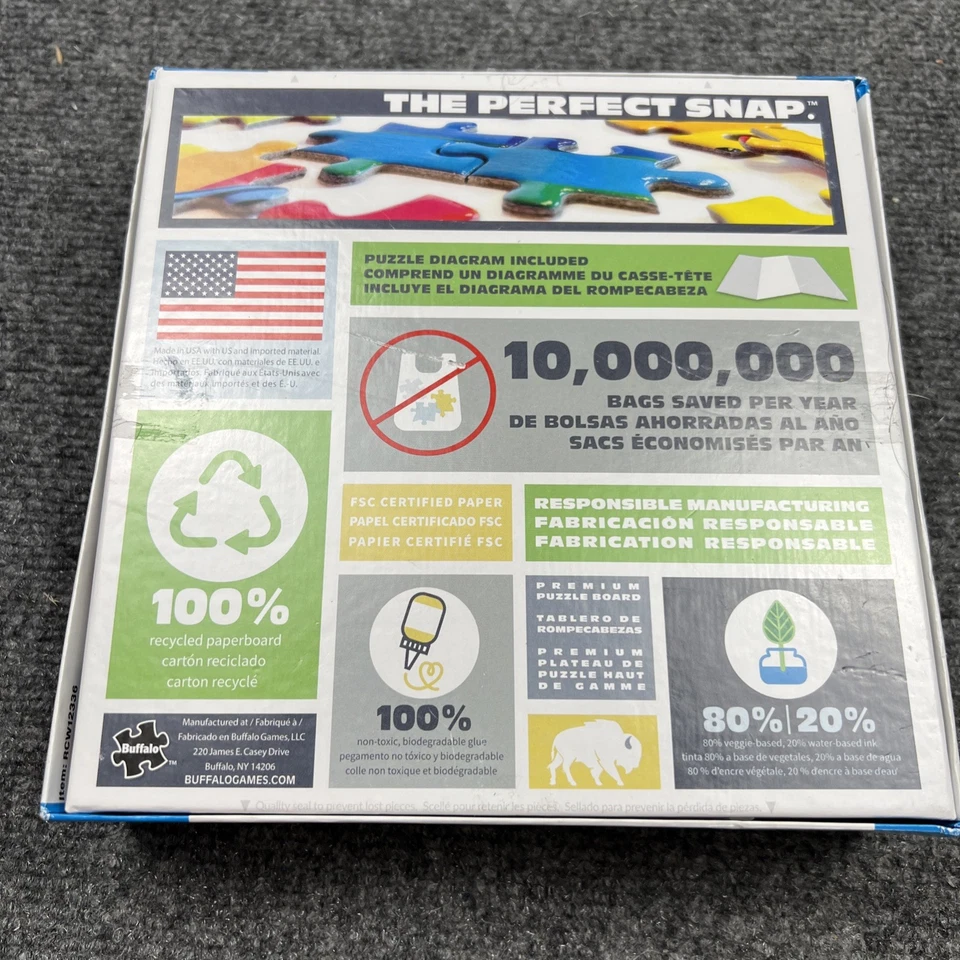 Buffalo Chuck Black Beneath The Glory 1000 Piece Jigsaw Puzzle - Image 3 of 4