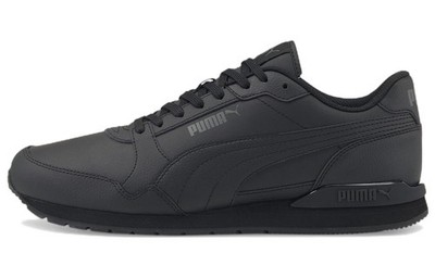 PUMA St Runner V3 Leather Triple Black 384855-11