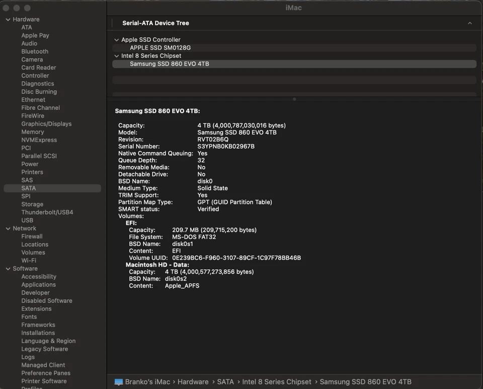 Apple iMac 27" Retina 5K late 2014, 4.0GHz i7 32gb RAM, Radeon R9 M290X 4TB SSD - Image 4 of 4