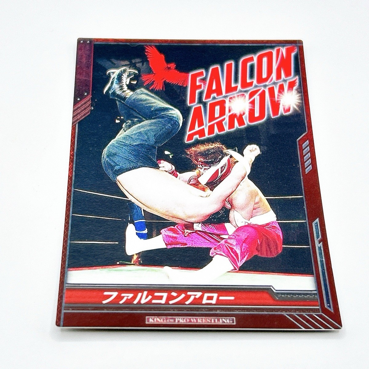 King of Pro-Wrestling Falcon Arrow Card Pro Hayabusa 2013 Winner