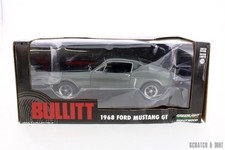 1968 Steve McQueen Bullitt Ford Mustang GT Hard Top, Green R-24115 - 1/24 Scale