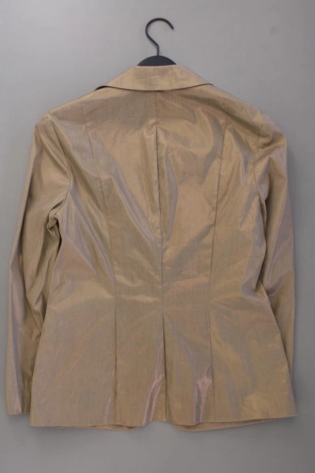 ✨ Hugo Boss Regular Blazer für Damen Gr. 40, M Vintage gold aus Baumwolle ✨ - Bild 4 von 4