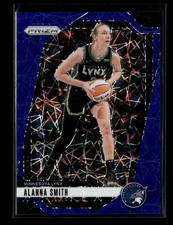 2024 Panini Prizm WNBA Alanna Smith Blue Velocity Prizms #111