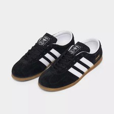 Adidas Originals Gazelle Lo Pro Women's Casual Shoes Black White JR8886 7 NIB