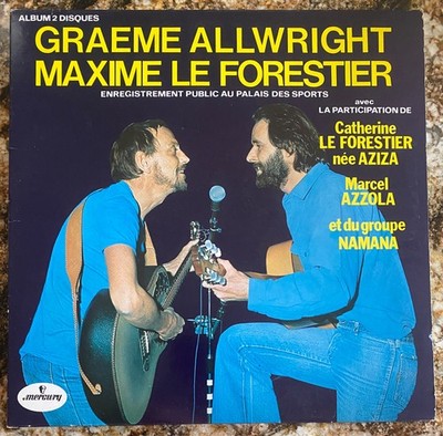 Graeme Allwright / Maxime Le Forestier - Enregistrement  1980 chanson 2LP