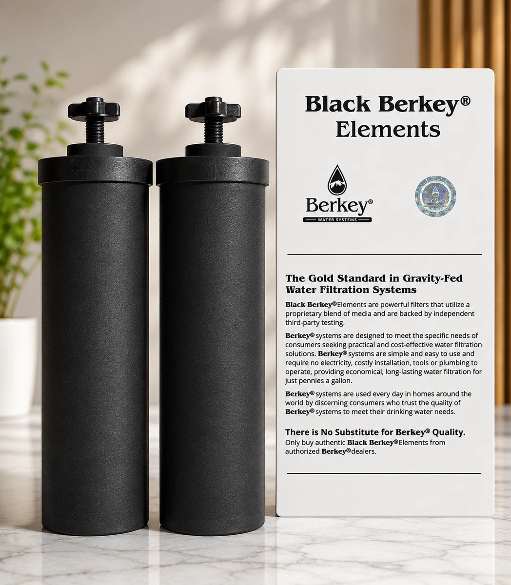 Berkey Black 2 Number in Pack Water Filters for sale | eBay
