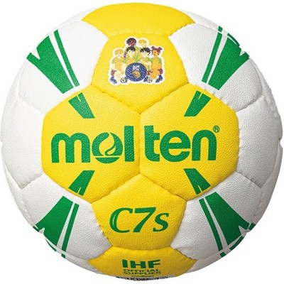 Molten Mini Methodik-Handball C7s IHF weiß/gelb/grün Gr. 00