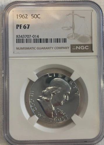 1962 50C (Proof) Franklin Half Dollar