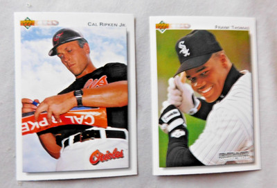 1992 Upper Deck  #1-200 Baseball Card Pick one