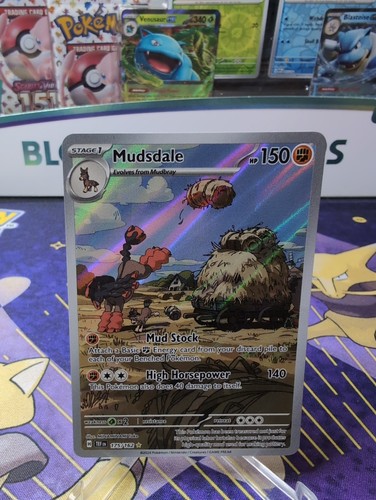 Mudsdale 175/162 Illustration Rare - Temporal Forces English Pokémon TCG NM