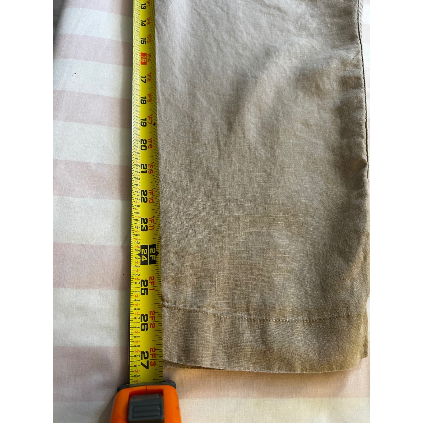 Lauren Ralph Lauren Women's Pants Sz 12 Drawstring Elastic Waist Casual Pockets thumbnail 6