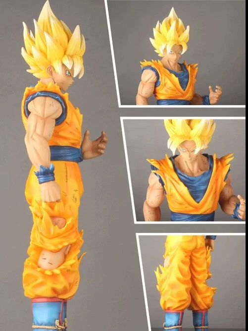 NUEVO DRAGON-BALL ESCALA 1/4 ULTRA SON GOKU RESINA 47CM REGALO Foto 4 de 4