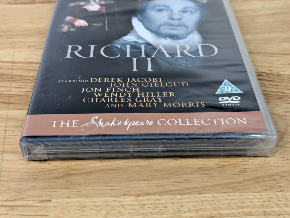 BBC William Shakespeare: Richard II - 1978 DVD Region 2 & 4 New & Sealed - Image 4 of 4