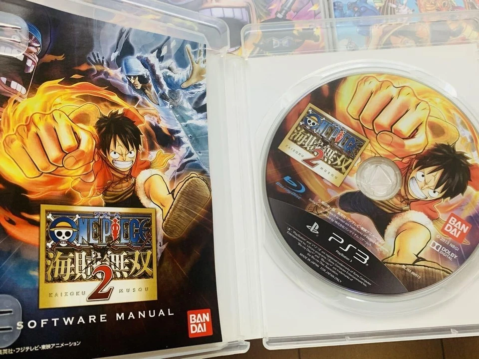 One Piece Pirate Warriors 1 2 3 Unlimited World set Playstation3 PS3 Sony Tested - Image 4 of 4