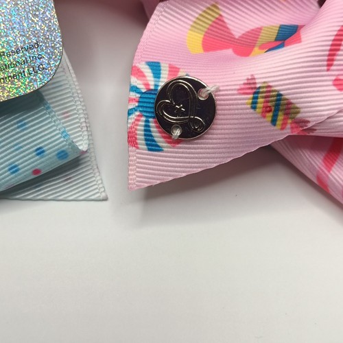 2 Jojo Siwa Bows Candy Cookie Ice Cream Sweets Pattern Party Multicolor  - Picture 6 of 8