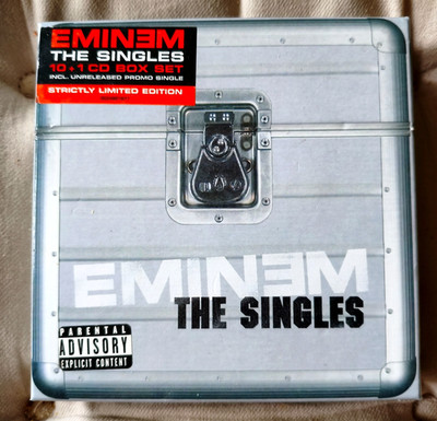 EMINEM - THE SINGLES 10 + 1 CD BOX SET - LIMITED EDITION