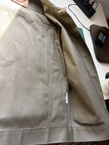 TAYLOR STITCH The RYDER JACKET Yoshiwa Mills Olive Green Size 40 NWT image 5