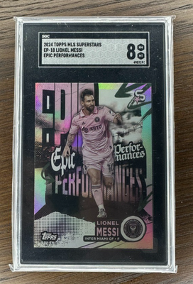 2024 Topps Mls Superstars - Epic Performances Lionel Messi #EP-10