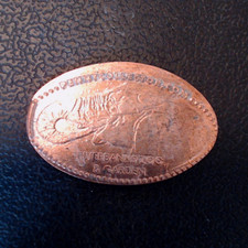 AFRICAN ELEPHANT Riverbanks Zoo & Garden - Press Coin Elongated Penny Souvenir