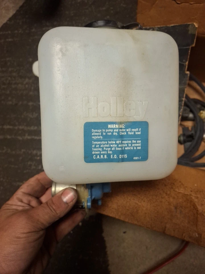 Montaje de inyección de agua/metanol Holley - Kit de instalación de metanol de agua Foto 4 de 4