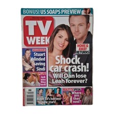 TV Week Vintage Magazine Jan. 8-14, 2005 Home & Away, Joel Turner Pin-Up