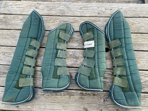 Used Horseware Ireland horse shipping/travel boots horse size set of four