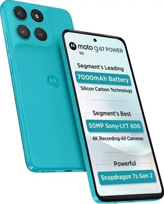 Motorola Moto G67 Power 5G Dual SIM Factory Unlocked Smartphone NO