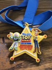 Disney  s Toy Story And Beyond 2008 Lanyard Kids Runner Metal