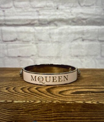 アクセサリー alexander mcqueen bangle accessory ALEXANDER MCQUEEN Skull Bangle Cuff Bracelet - Etsy