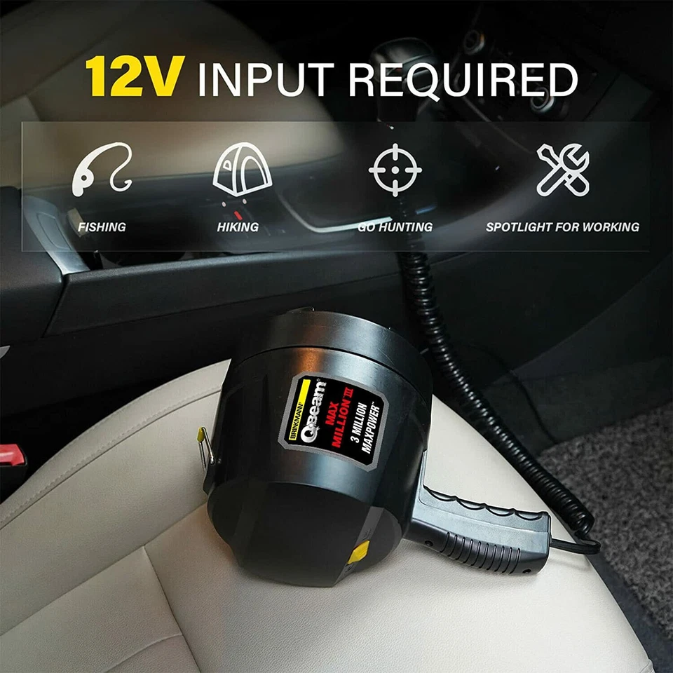 Proyector halógeno Brinkmann III 3 millones Maxpower 12V DC hasta 1200 lúmenes Foto 4 de 4