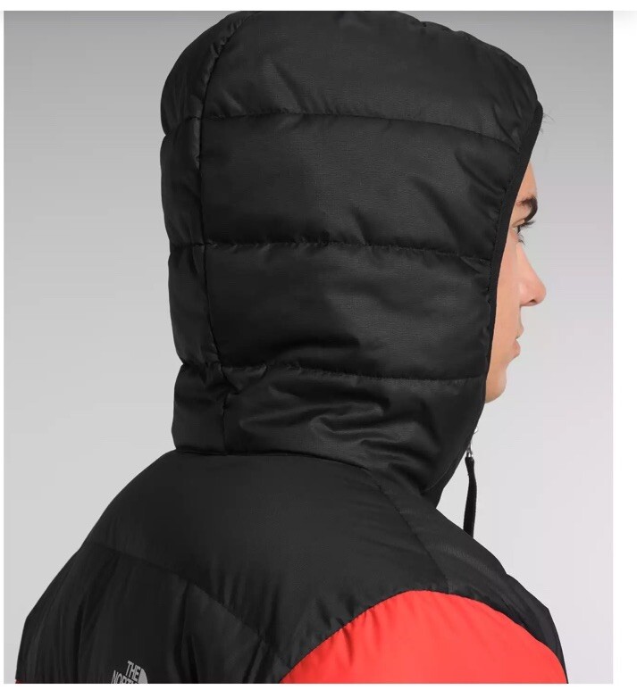 The North Face M Roxborough Luxe Hooded Jacket Fiery Red 3XL | eBay