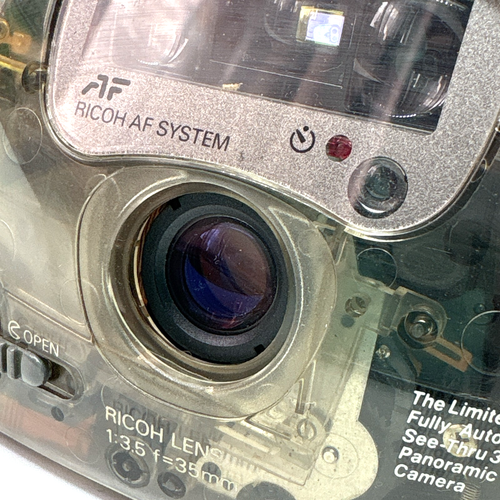 【NEAR MINT】 Ricoh FF-9SD Limited Skeleton Point & Shoot 35mm FilmCamera JAPAN - Picture 4 of 13