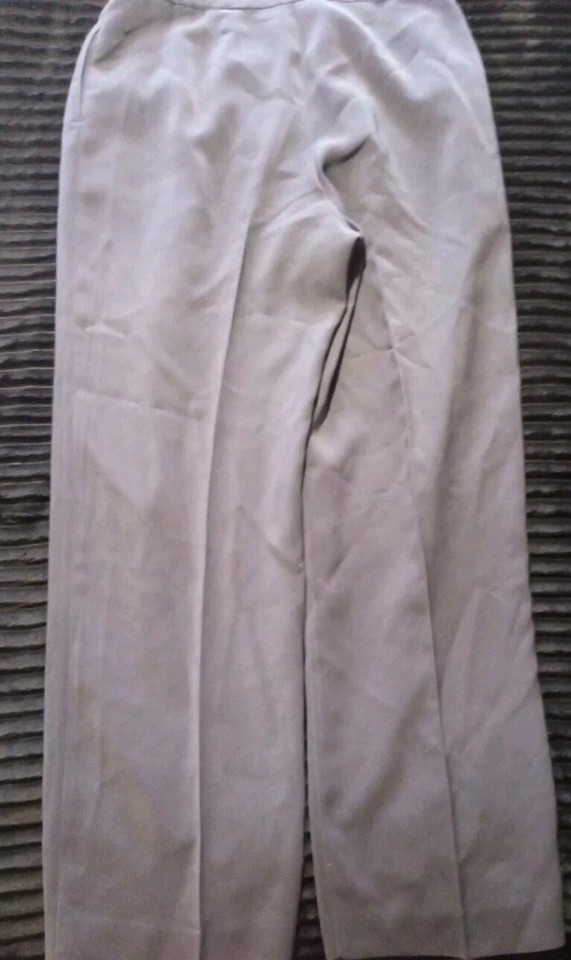 Le Suit Women's Dress Pants Gray Lined Size 12 eBay