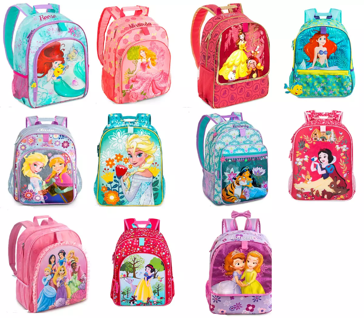 Disney Princess, Ariel ziploc bags, 20bags, Disney Licensed, Japan 