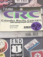 Calandra Racing Concepts CRC 1299 Side Spring Purple XX-Firm NewInPack USA Shipp