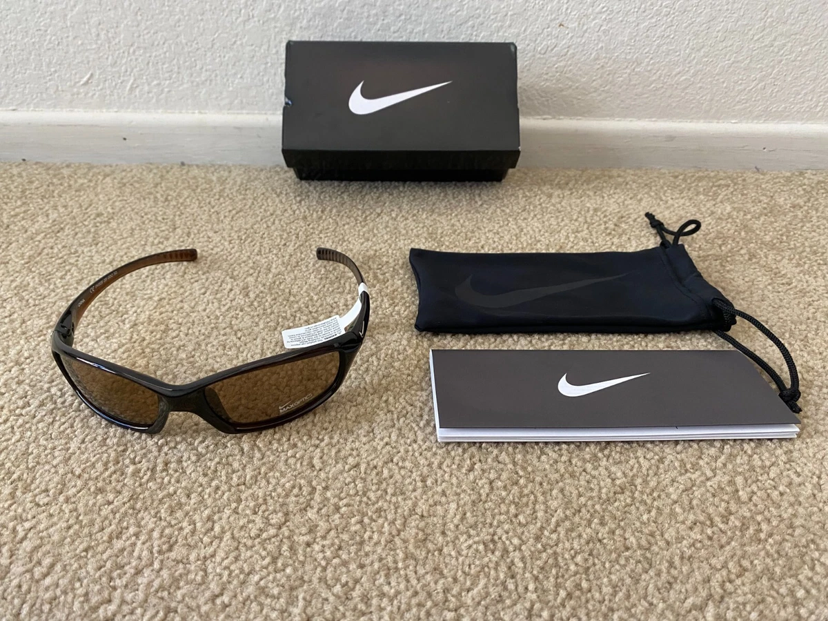 Men's Brown Nike Sport Sunglasses EV0128-201 SQ MaxOptics