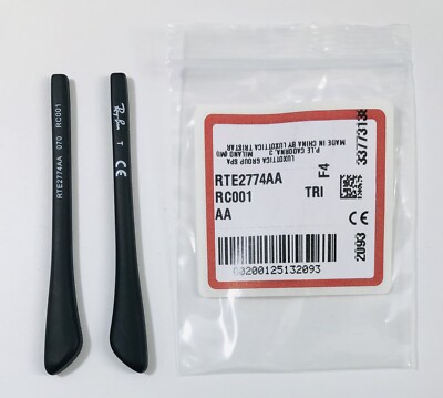 Ray Ban RB3515 Sunglasses Ear Socks Temple Tip Black Genuine