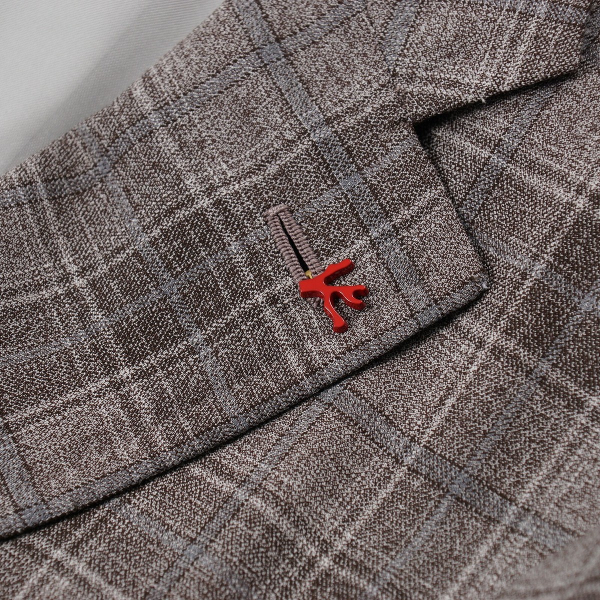 Isaia Slim-Fit 'Cortina' Layered Check Super 140s Wool Sport Isaia Slim-Fit 'Cortina' Layered Check Super 140s Wool Sport