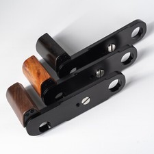 Wood L Hand Grip Holder with Aluminum Alloy Baseplate For Nikon F3 F3HP F3T F3AF