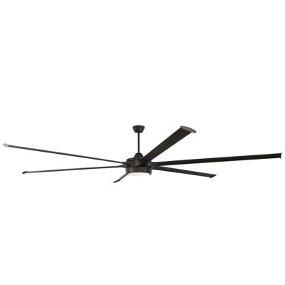 Craftmade 120'' Prost Fan, Espresso/Espresso Blades/Frost White - PRT120ESP6
