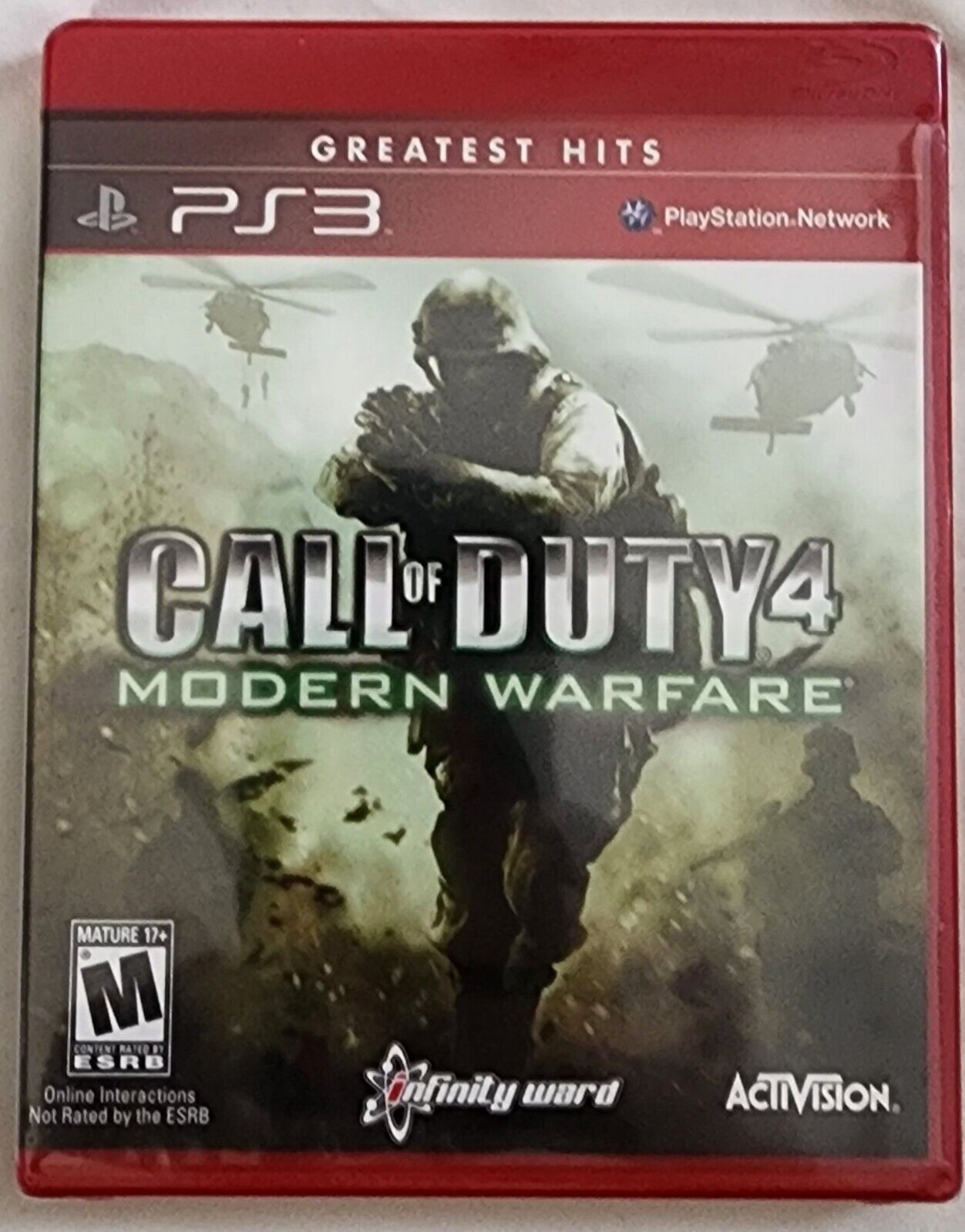 Call of Duty 4: Modern Warfare (Sony PlayStation 3, 2007) for sale